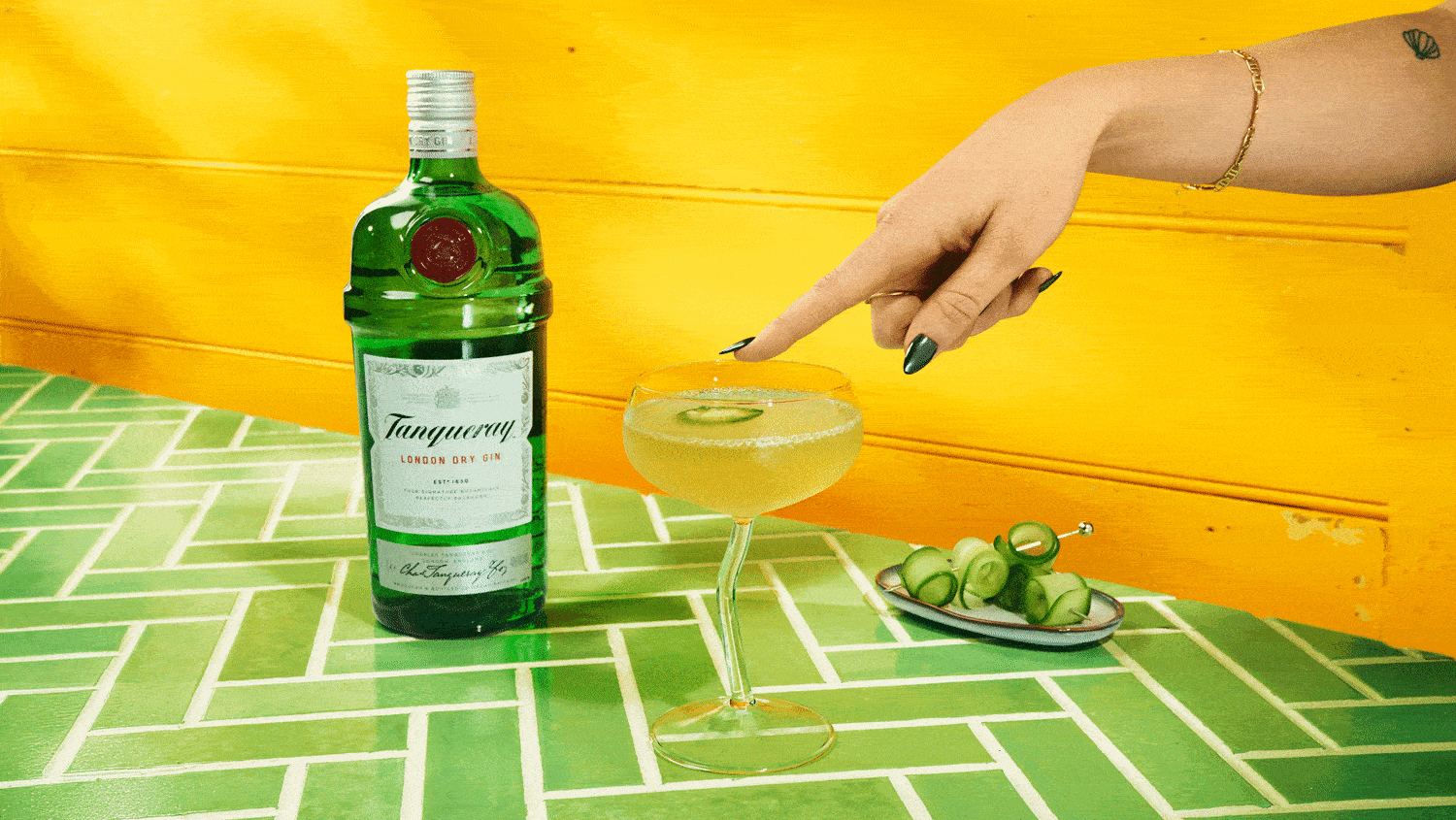 Spicy Winter Gimlet